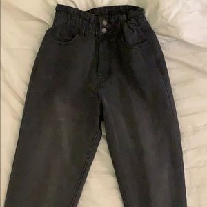 3 for $20 | Forever 21 | “Paperbag” black jeans